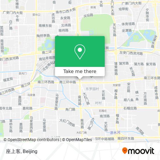 座上客 map