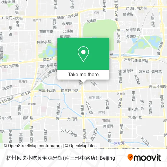 杭州风味小吃黄焖鸡米饭(南三环中路店) map