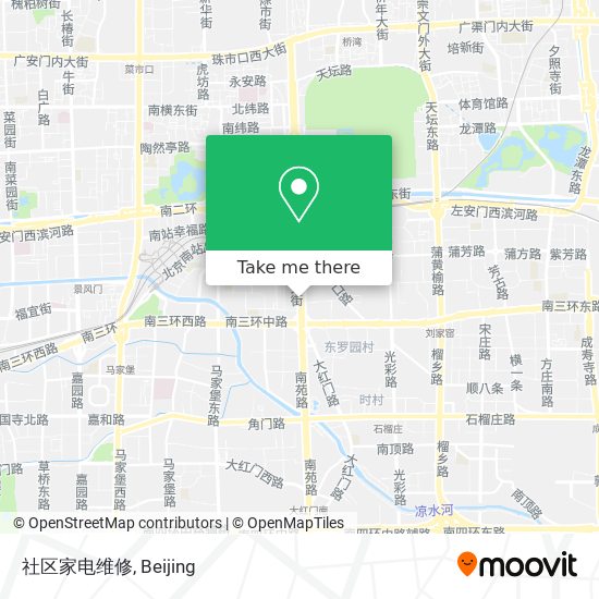 社区家电维修 map