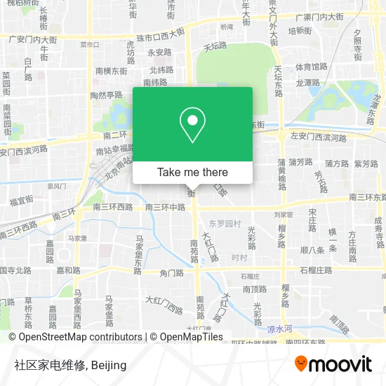 社区家电维修 map
