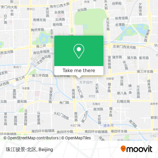 珠江骏景-北区 map