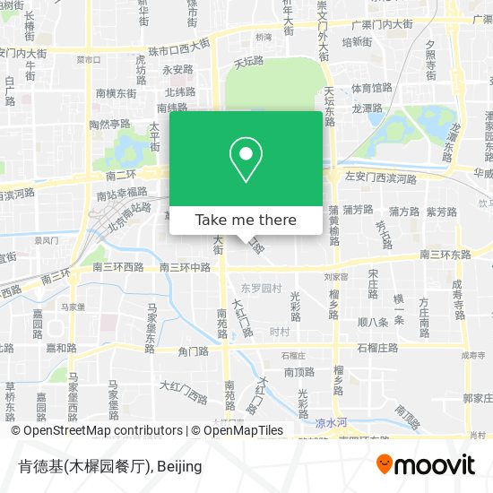 肯德基(木樨园餐厅) map