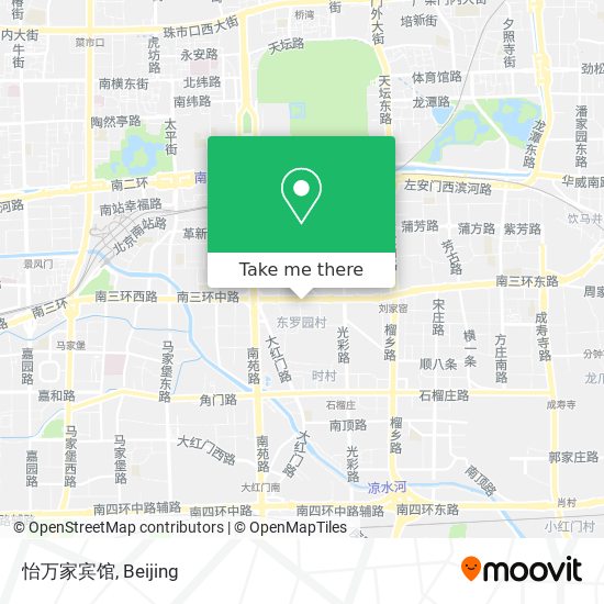 怡万家宾馆 map