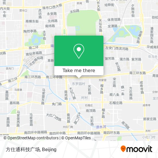 方仕通科技广场 map