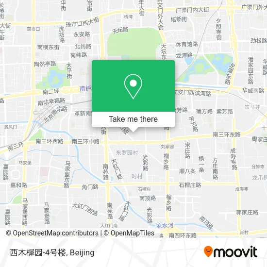 西木樨园-4号楼 map