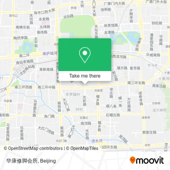 华康修脚会所 map