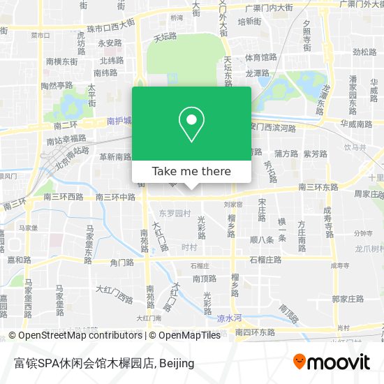 富镔SPA休闲会馆木樨园店 map