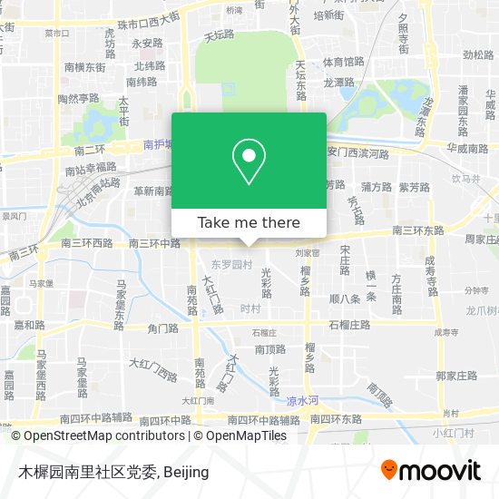木樨园南里社区党委 map