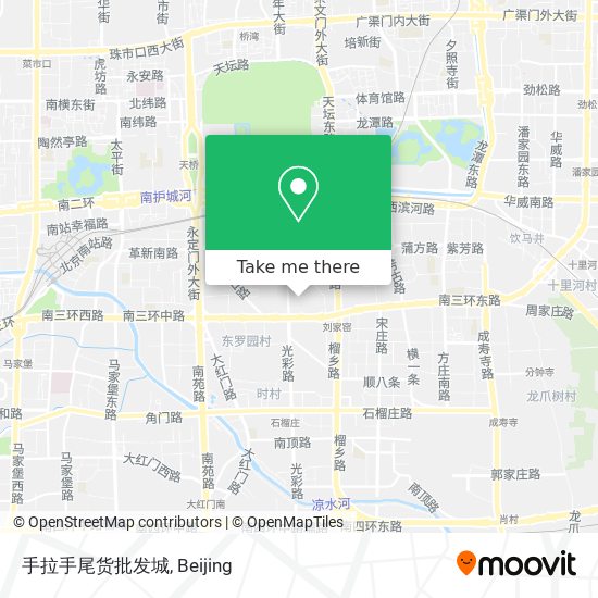 手拉手尾货批发城 map