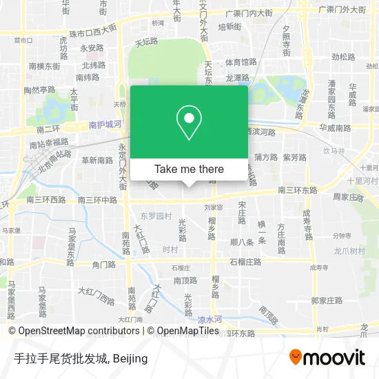 手拉手尾货批发城 map