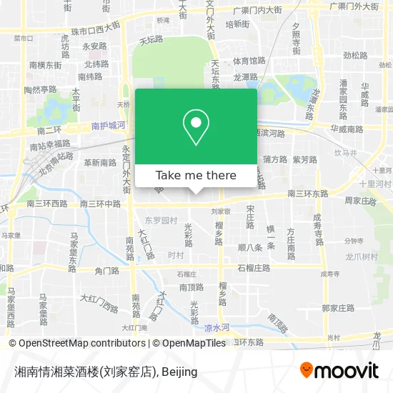 湘南情湘菜酒楼(刘家窑店) map