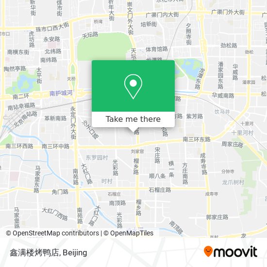 鑫满楼烤鸭店 map