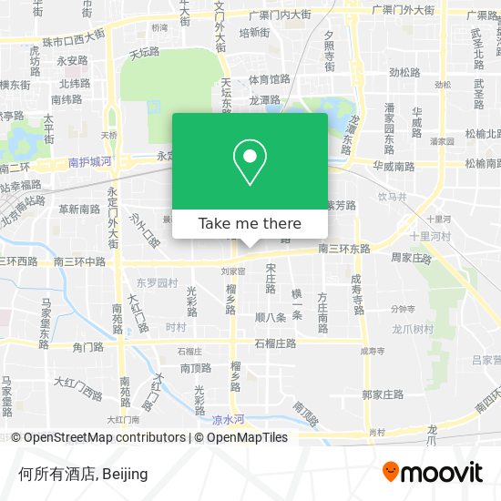何所有酒店 map