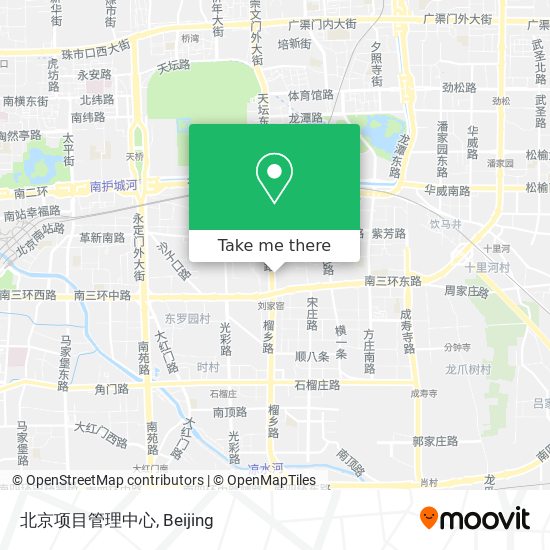 北京项目管理中心 map