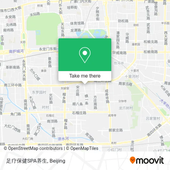 足疗保健SPA养生 map