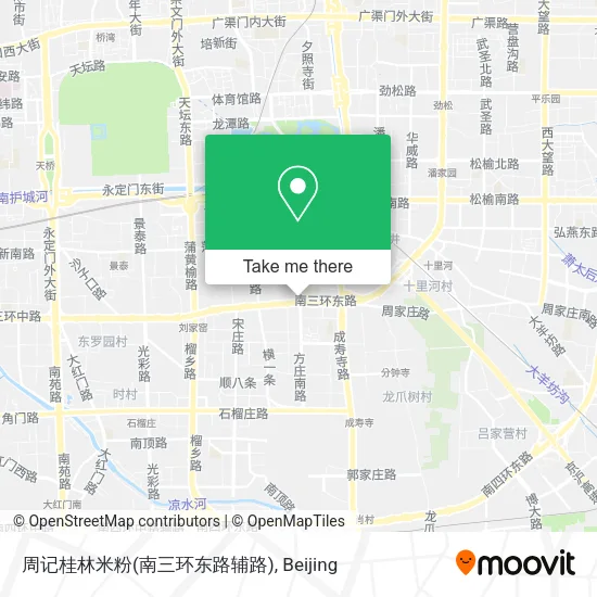 周记桂林米粉(南三环东路辅路) map