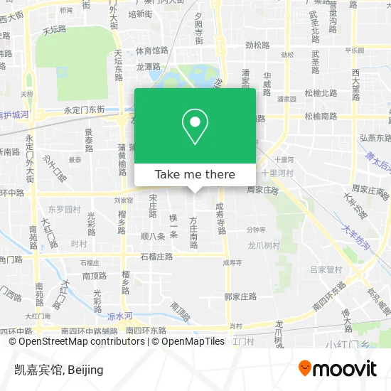 凯嘉宾馆 map