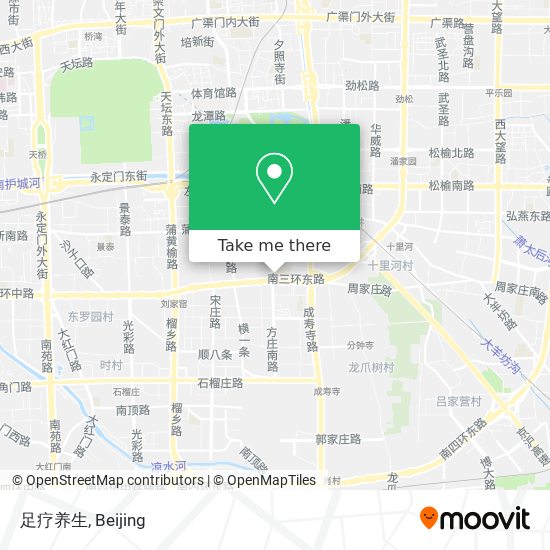 足疗养生 map