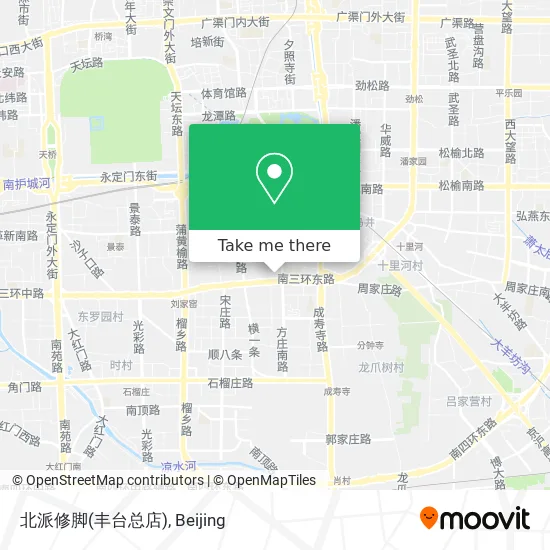 北派修脚(丰台总店) map