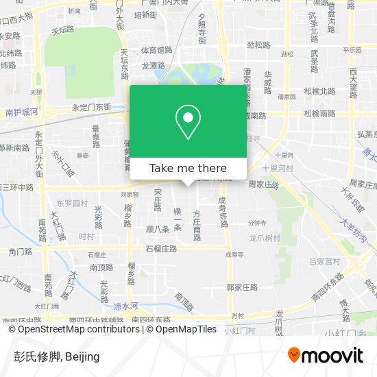 彭氏修脚 map