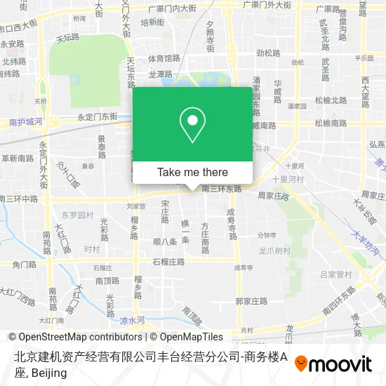 北京建机资产经营有限公司丰台经营分公司-商务楼A座 map