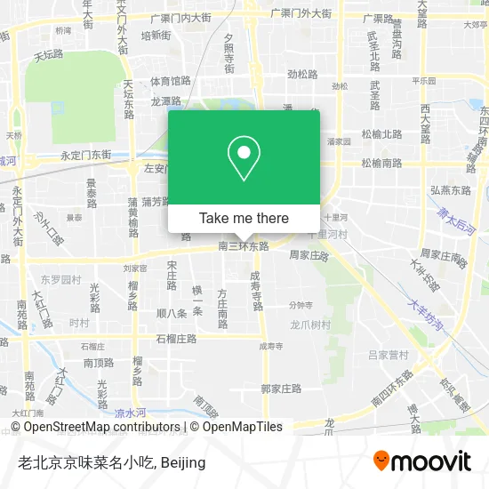 老北京京味菜名小吃 map