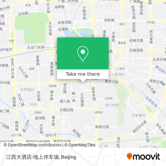 江西大酒店-地上停车场 map