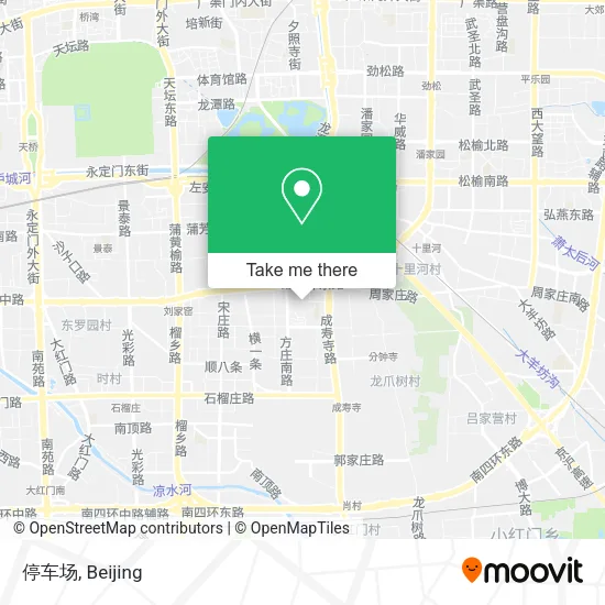 停车场 map