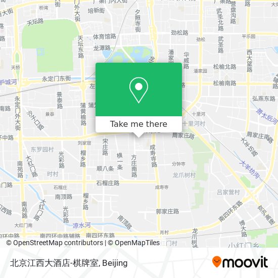 北京江西大酒店-棋牌室 map