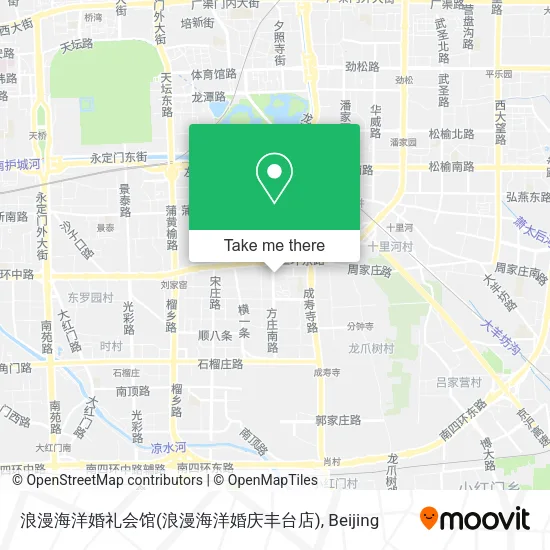 浪漫海洋婚礼会馆(浪漫海洋婚庆丰台店) map