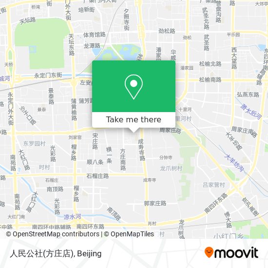 人民公社(方庄店) map