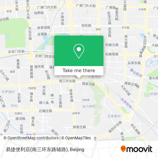 易捷便利店(南三环东路辅路) map