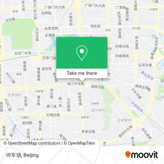 停车场 map