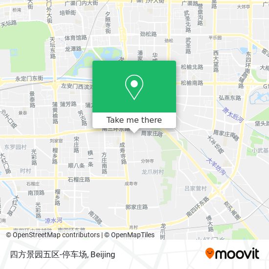 四方景园五区-停车场 map