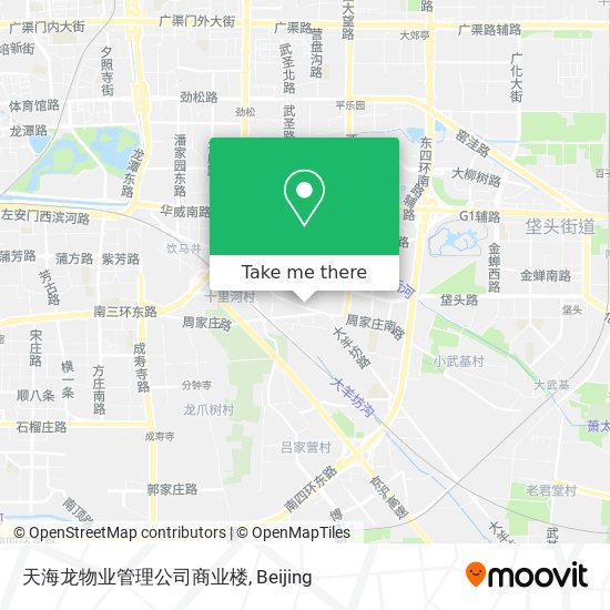天海龙物业管理公司商业楼 map