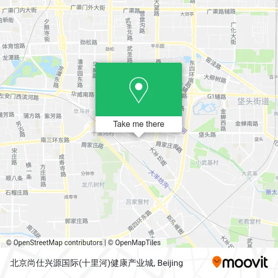 北京尚仕兴源国际(十里河)健康产业城 map
