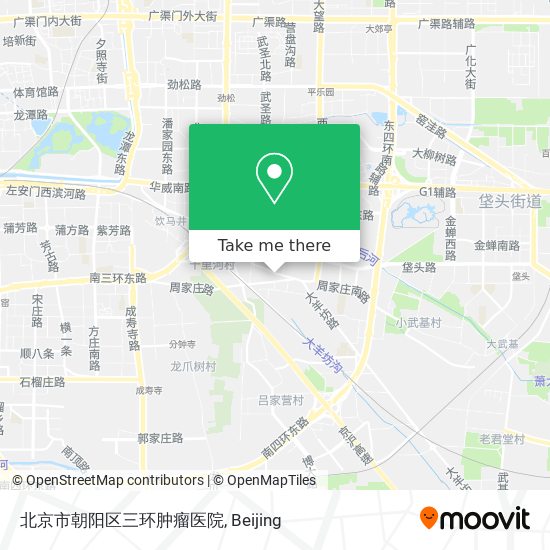 北京市朝阳区三环肿瘤医院 map