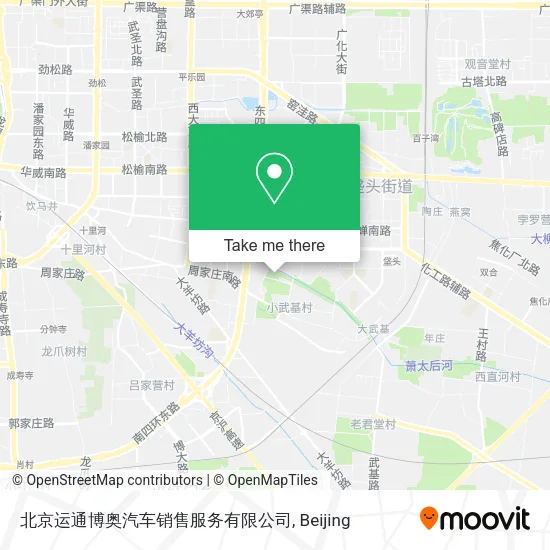 北京运通博奥汽车销售服务有限公司 map