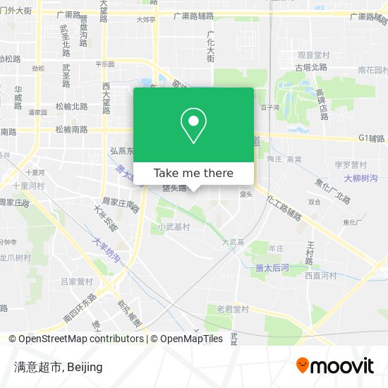 满意超市 map