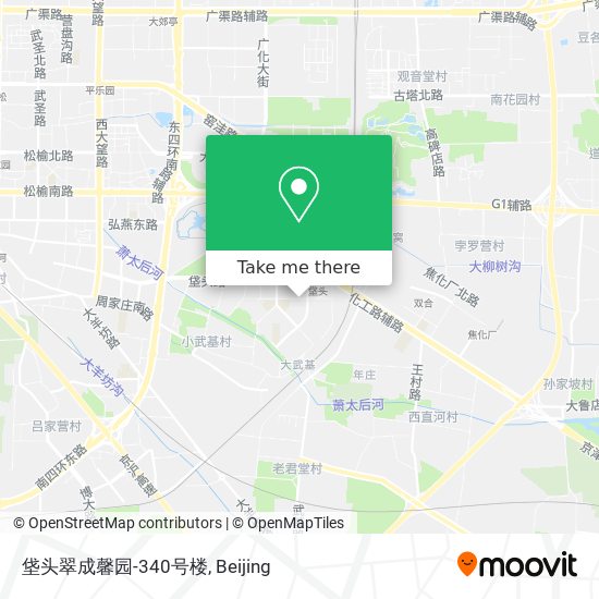 垡头翠成馨园-340号楼 map