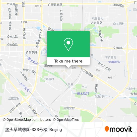 垡头翠城馨园-333号楼 map