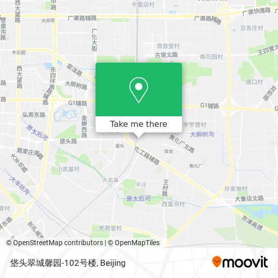 垡头翠城馨园-102号楼 map