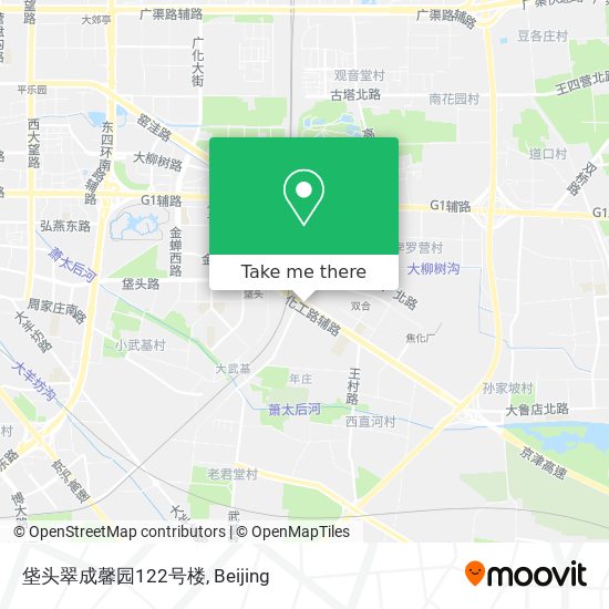 垡头翠成馨园122号楼 map