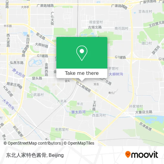 东北人家特色酱骨 map