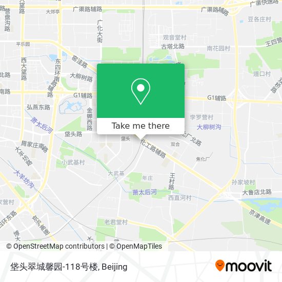 垡头翠城馨园-118号楼 map