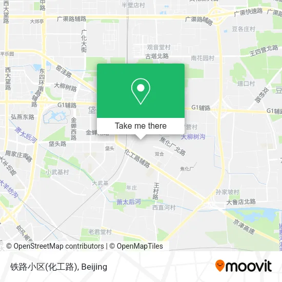 铁路小区(化工路) map