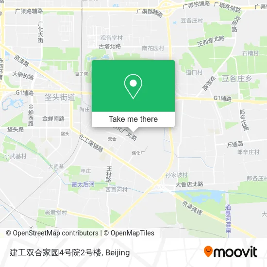 建工双合家园4号院2号楼 map