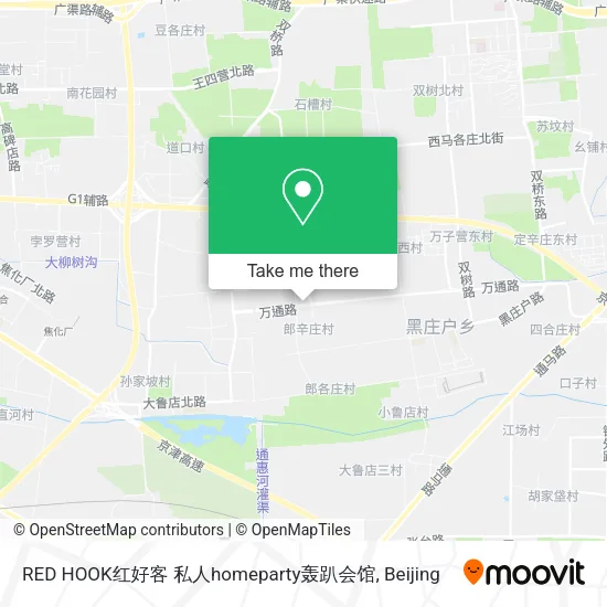 RED HOOK红好客 私人homeparty轰趴会馆 map