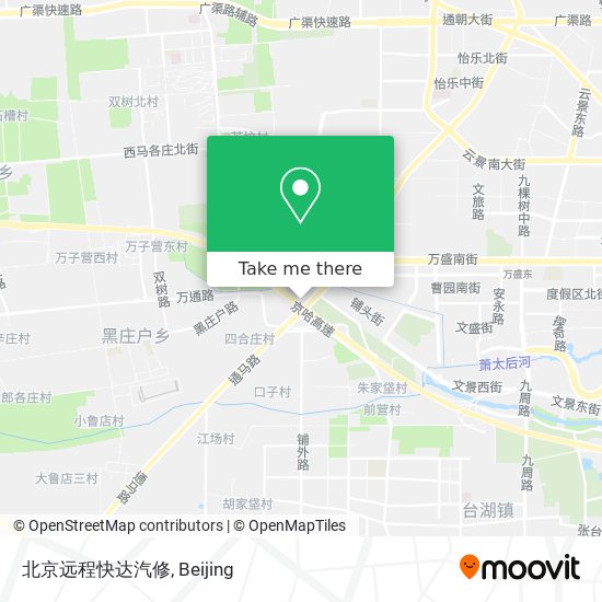 北京远程快达汽修 map