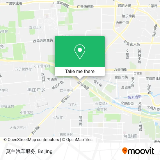 莫兰汽车服务 map
